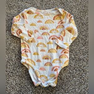 Sunshine Patterned Kids Bamboo One Piece